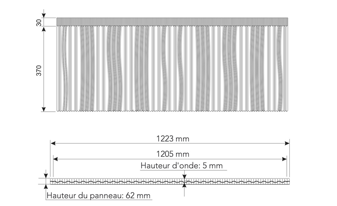 Panneau tuile AGATE